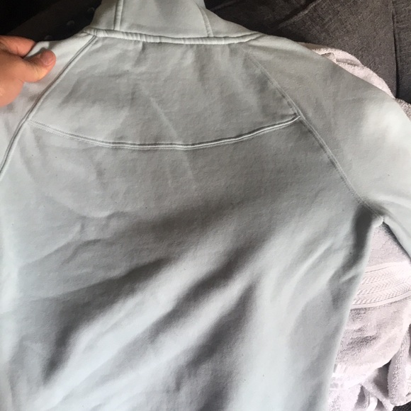 Alphalete womens small hoodie. Light sky blue color. - Picture 5 of 6